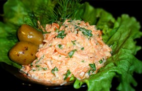 Морковный салат «Пикантный»