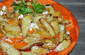 Картофель, жаренный по-гречески