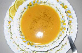 Молочный суп с абрикосами